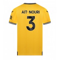 Wolves Rayan Ait-Nouri #3 Hemmatröja 2023-24 Korta ärmar